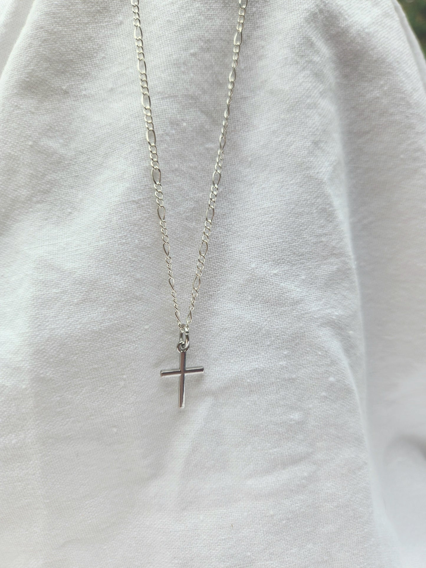 Silver Faith Necklace
